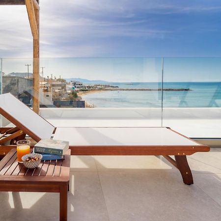Wave, An Idyllic Seafront Suite By Nirousuites Kokkini Hani Zewnętrze zdjęcie