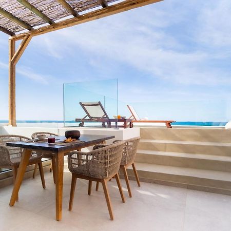 Wave, An Idyllic Seafront Suite By Nirousuites Kokkini Hani Zewnętrze zdjęcie