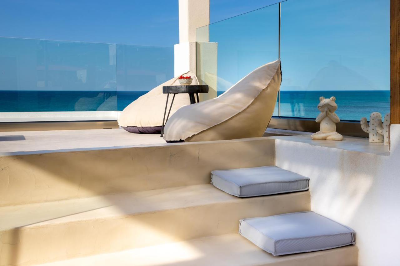 Wave, An Idyllic Seafront Suite By Nirousuites Kokkini Hani Zewnętrze zdjęcie