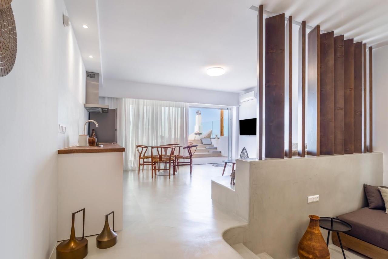 Wave, An Idyllic Seafront Suite By Nirousuites Kokkini Hani Zewnętrze zdjęcie